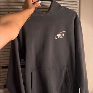 White Fox Boutique Charcoal Hoodie